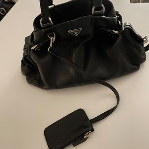 Black Prada hand bag